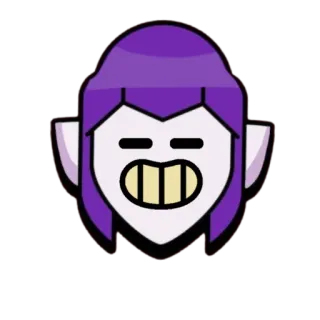 😄 77c16786 Mortis Brawl Stars Mortis, Brawl Stars, Character, Video Game telegram sticker