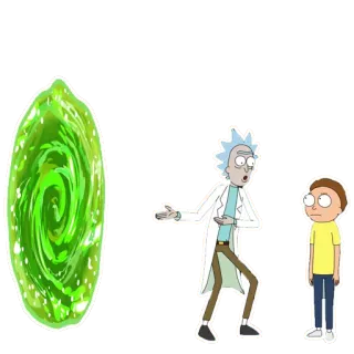 Rick and Morty telegram stickers