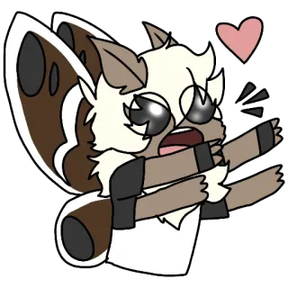 😍 04182b19 卡通, 可爱, 动物, 卡哇伊, 毛茸茸 telegram sticker