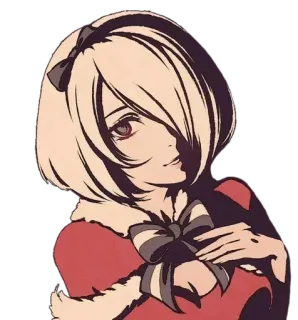 😍 27bfda7d 애니메이션, 소녀, 여자, 만화, 그림, 초상화 telegram sticker