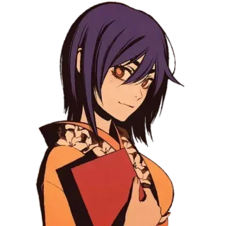 😍 98d5ef20 애니메이션, 여자, 귀여운, 일러스트 telegram sticker