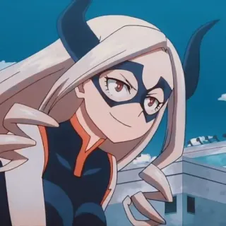 🍑 2aaba497 Mount Lady My Hero Academia アニメ, ヒーロー, マウントレディ, 僕のヒーローアカデミア telegram sticker