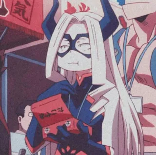 🍑 e7a950fc Mount Lady My Hero Academia アニメ, 僕のヒーローアカデミア, マウントレディ, ヒーロー, キャラクター telegram sticker