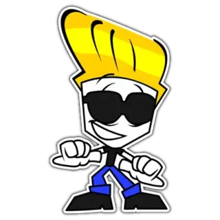 😁 82d8bf8f Desenho animado, Personagem, Óculos de sol, Estilizado, Animação whatsapp sticker