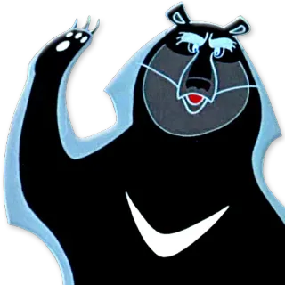 🙋 967c49a0 beer, cartoon, dier, groet whatsapp sticker