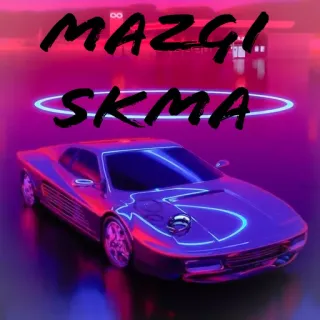 🇹🇯 959145d9 MAZGI SKMA coche, vehículo, neón, transporte, lujo, estilo telegram sticker