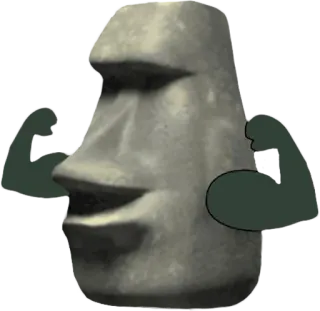 Камни @moyai_stones telegram stickers