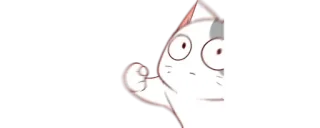 👊 0797c105 gato, desenho animado, zangado, punho whatsapp sticker