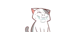 😬 83f518cd gato, animal, engraçado, meme, sarcástico, expressão, desenho animado whatsapp sticker