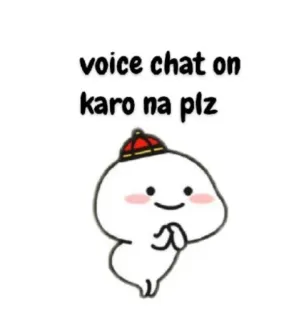 🥺 40371d44 voice chat on
karo na plz Kartun, Kawaii, Lucu, Permintaan, Tolong, Obrolan suara telegram sticker
