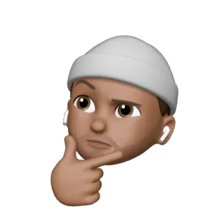 🤔 23948e3a 생각, 이모지, 미모지, 고민, 고려 telegram sticker