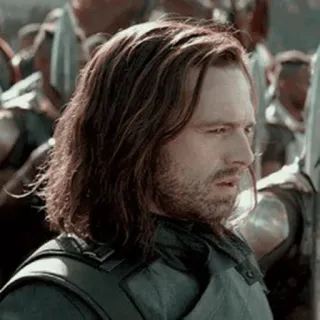 😐 bdeff100 Bucky Barnes Marvel Cinematic Universe บัคกี้ บาร์นส์, วินเทอร์ โซลเยอร์, มาร์เวล, MCU, อเวนเจอร์ส, ทหาร, การต่อสู้ telegram sticker