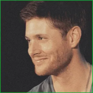 🐚 4ddcb822 Dean Winchester Supernatural bovennatuurlijk, Dean Winchester, tv serie, personage, acteur, entertainment telegram sticker
