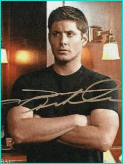 🎈 64a7053a Dean Winchester Supernatural bovennatuurlijk, Dean Winchester, Jensen Ackles, tv serie, acteur telegram sticker