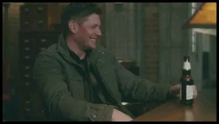 🐚 95dccf7a man, drinken, bier, blij telegram sticker