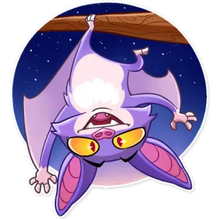 Mr. Bat telegram stickers
