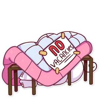 Mr. Blanket telegram stickers