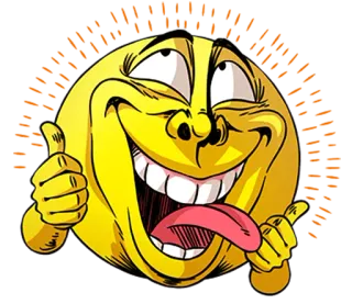 👍 4266a2c3 Biểu tượng cảm xúc, Mặt cười, Hoạt hình, Hài hước, Hài, Vui vẻ, Vui tươi telegram sticker