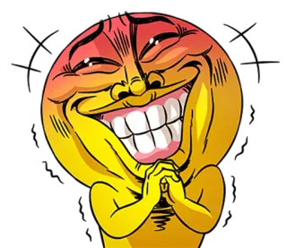 😠 91cf813a Emoji, Meme, Cười đểu, Âm mưu, Lên kế hoạch telegram sticker