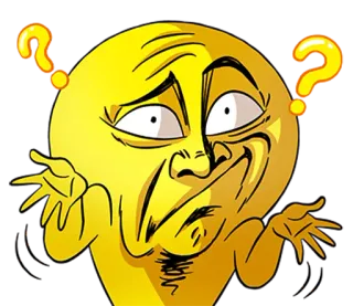 ❓ fff4b7e4 bối rối, câu hỏi, đang nghĩ, không chắc chắn, nghi ngờ, thắc mắc telegram sticker