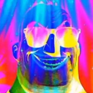 😃 44c63ae6 Mr. Incredible The Incredibles sonriendo, gafas, dibujos animados, mr. increíble, disney, pixar telegram sticker