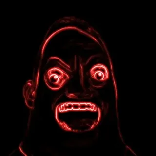 👿 51d83bc2 Mr. Incredible The Incredibles enojado, meme, Pixar, Disney, malvado telegram sticker