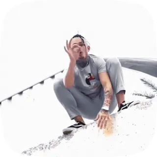 👌 1b6496d0 người, cử chỉ, ngón giữa, streetwear telegram sticker