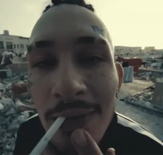 🚬 993f5958 người đàn ông, thuốc lá, sự phá hủy, đô thị, phong cảnh thành phố telegram sticker