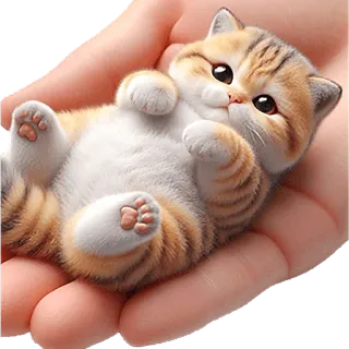 ☺️ 854cbb83 ลูกแมว, แมว, น่ารัก, สัตว์, สัตว์เลี้ยง, สัตว์ตระกูลแมว, สัตว์เลี้ยง telegram sticker