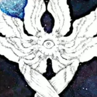 👽 4a523e5c malaikat, mata, sayap, makhluk, malaikat yang akurat secara biblikal, serafim whatsapp sticker