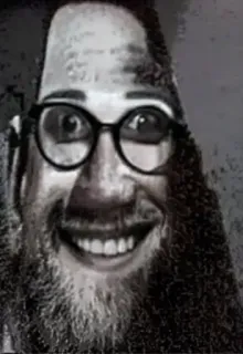 😆 374ffc12 mème, étrange, effrayant, Mr. Indestructible, déformé telegram sticker