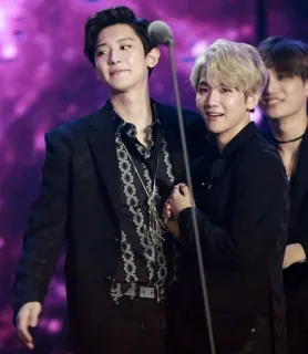 🌙 461949ab pria, penghargaan, k-pop, artis, konser telegram sticker