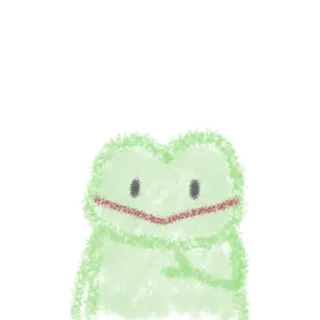 ✌ 413ef9e9 frog, cute, green, animal, sticker, cartoon telegram sticker