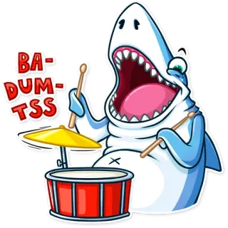 It's a Shark! telegram stickers