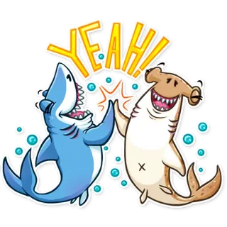 It's a Shark! telegram stickers
