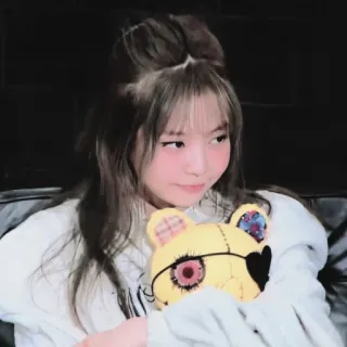 🐻 1d7783d5 女孩, 可爱, 泰迪熊, 柔软, 唯美 telegram sticker