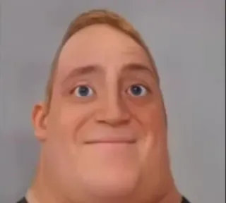 🚬 013cc041 Mr. Incredible The Incredibles Mr. Incredible, The Incredibles, Disney, Pixar, cartoon, character telegram sticker