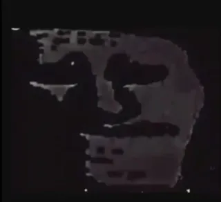 😞 57816626 meme, surreal, abstract, internet, distorted, face telegram sticker