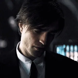 🦇 0242a7d1 Bruce Wayne The Batman batman, bruce wayne, robert pattinson, film, dc comics, superhero telegram sticker