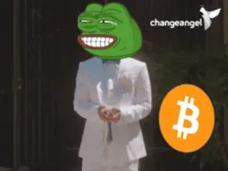 🕺 6821beda Pepe the Frog changeangel pepe, sapo, bitcoin, meme, changeangel, cripto whatsapp sticker
