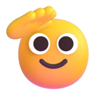 Microsoft 3D Emoji - Pack 1 telegram stickers