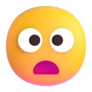 😦 5581aff6 Emoji, Geschrokken, Verrassing, Angst, Bezorgd, Expressie telegram sticker