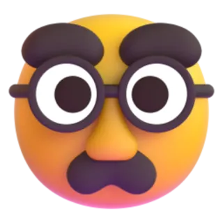 Microsoft 3D Emoji - Pack 1 telegram stickers