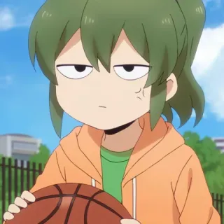 😒 443855f9 Anime, Dessin animé, Fille, Basketball, Sport telegram sticker
