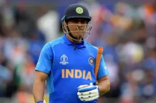 😭 54f03521 MS Dhoni INDIA Cricket, Sport, India, Speler, Team telegram sticker