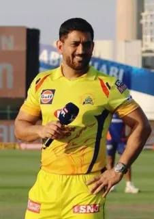 🤓 aec939e8 Cricketspeler, Sport, Indiaas, Chennai Super Kings, Atleet telegram sticker