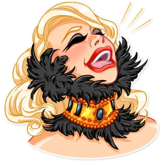 Lady Gaga telegram stickers