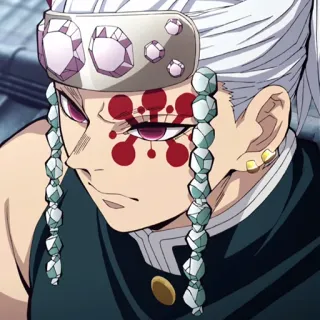 🔥 41230539 Tengen Uzui Demon Slayer Anime, Thanh Gươm Diệt Quỷ, Tengen Uzui, Nhân vật, Sticker telegram sticker