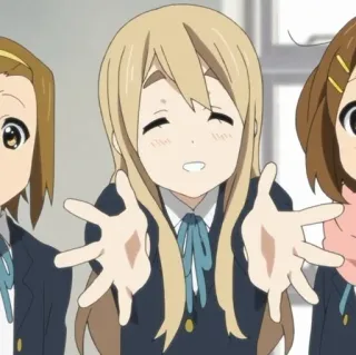 🐇 0af9d52d アニメ, 漫画, キャラクター, 可愛い, 女の子, 友達, 幸せ telegram sticker