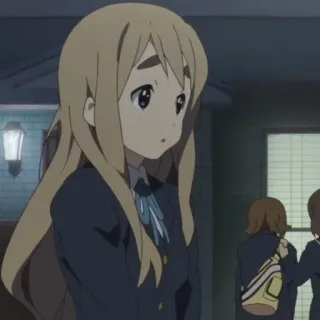 📞 0d1c2f07 アニメ, 女の子, 制服, 漫画, キャラクター, けいおん telegram sticker